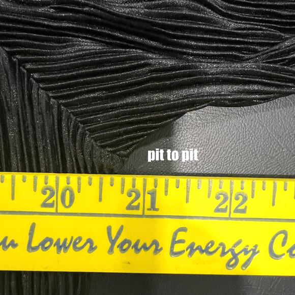 Boohoo Dress Women's 18 NWT Black Slinky Maxi Length‎ Form Fitting Sexy Goth - Picture 6 of 6